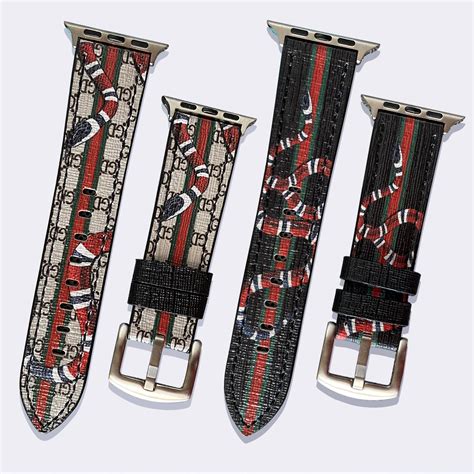 apple watch bands gucci snake|are gucci apple watch bands safe.